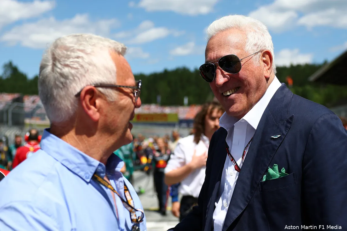 lawrence stroll aston martin gp oostenrijk 2025 zondag