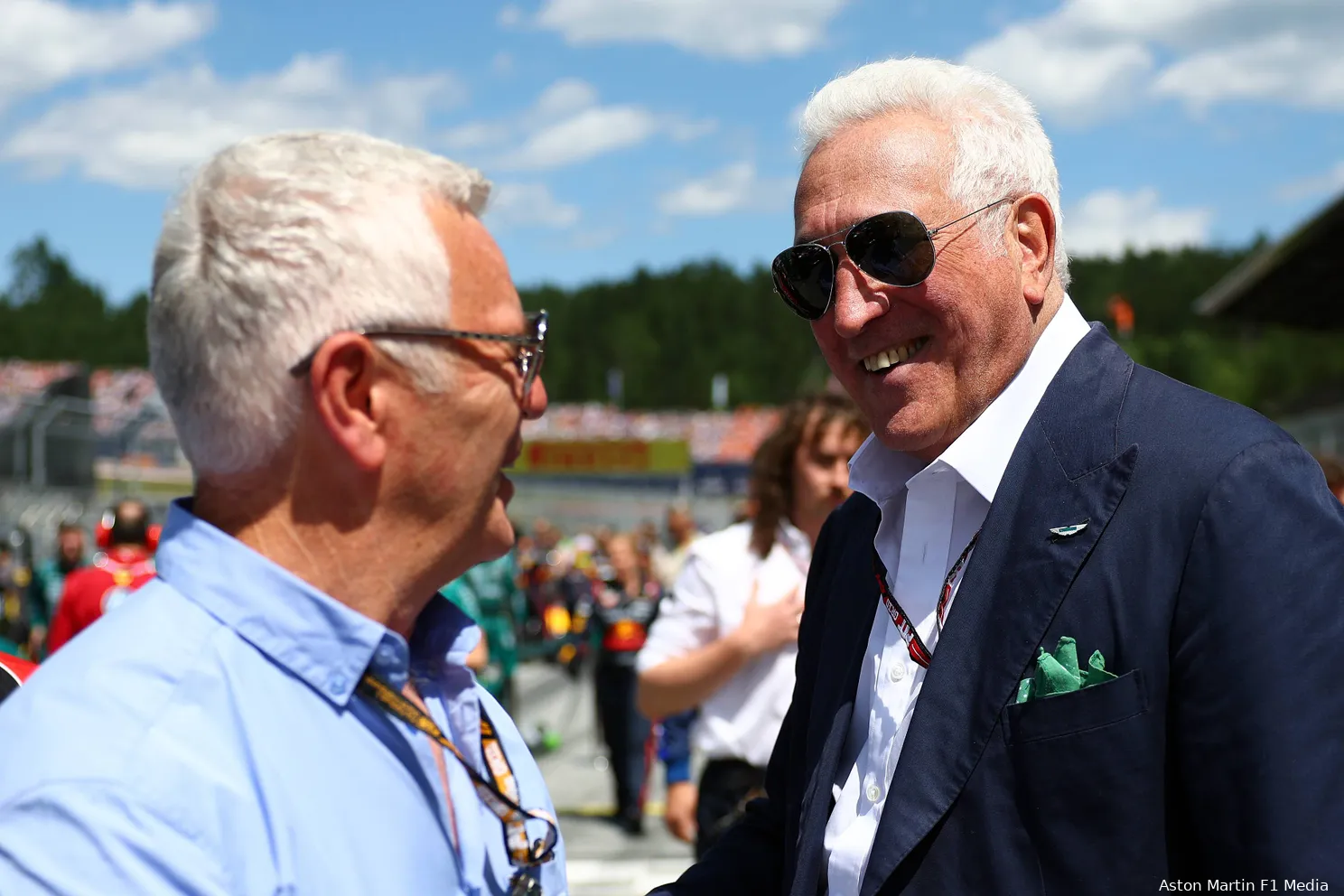 lawrence stroll aston martin gp oostenrijk 2025 zondag