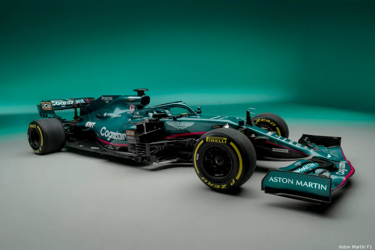 Aston Martin AMR21 geanalyseerd: 'Geen auto die zoveel verschilt met haar voorganger'