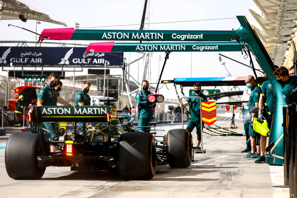 Aston Martin: 'Elk zichtbaar onderdeel van de AMR21 hebben we aangepast'
