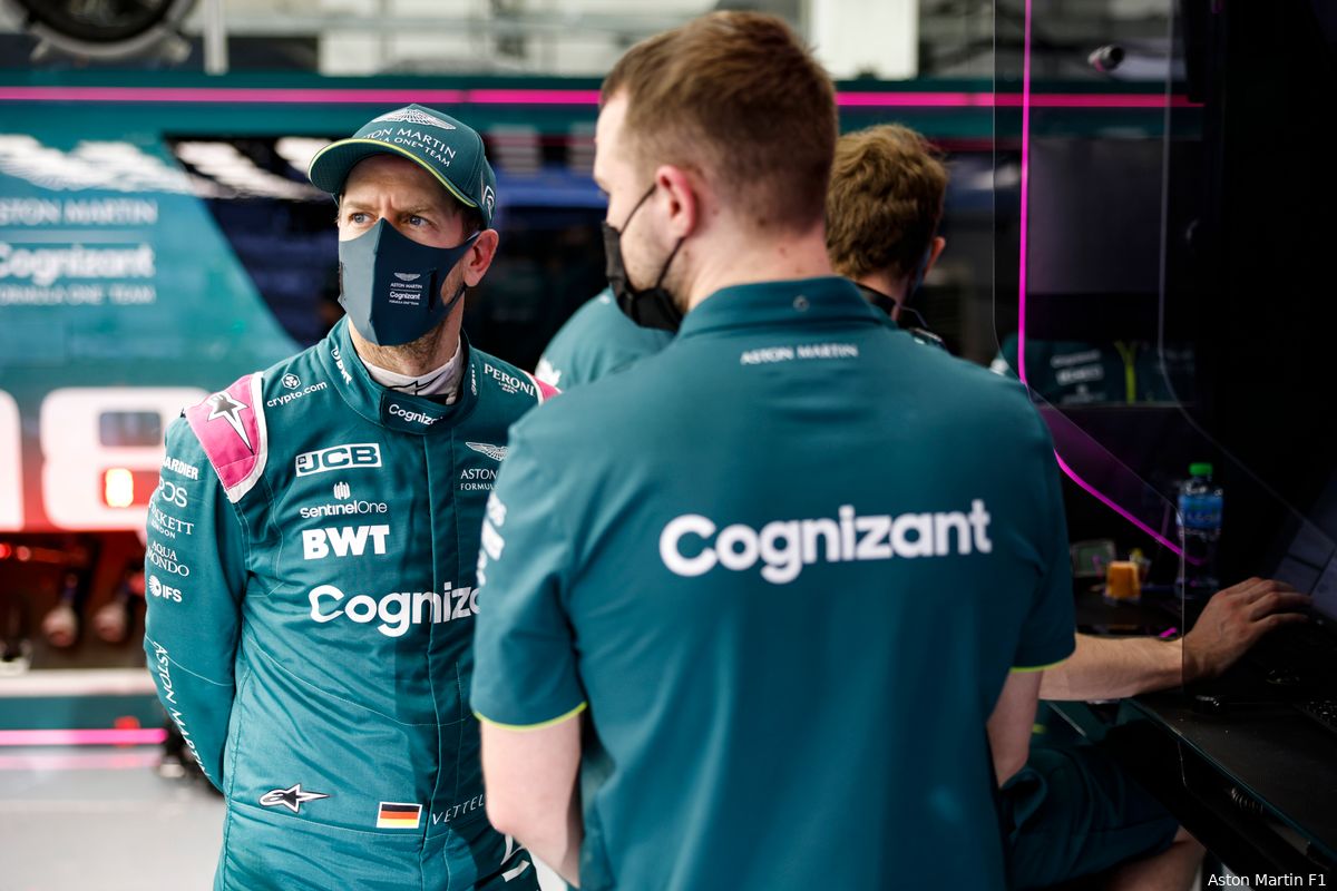 Vettel ontmoet Mercedes-krachtbron: 'Die kunnen we niet als excuus gebruiken dit jaar'