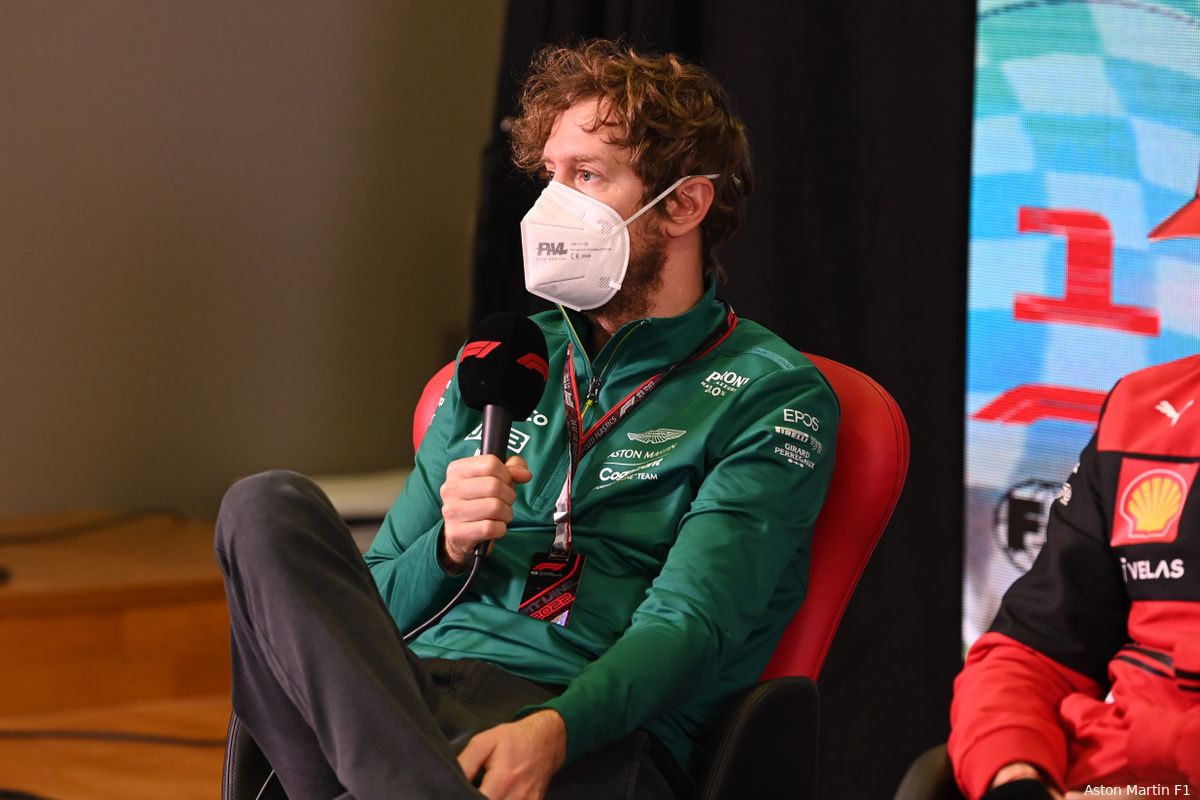 Vettel spreekt zich uit over situatie Oekraïne: 'Ik kan mijn mond niet houden'
