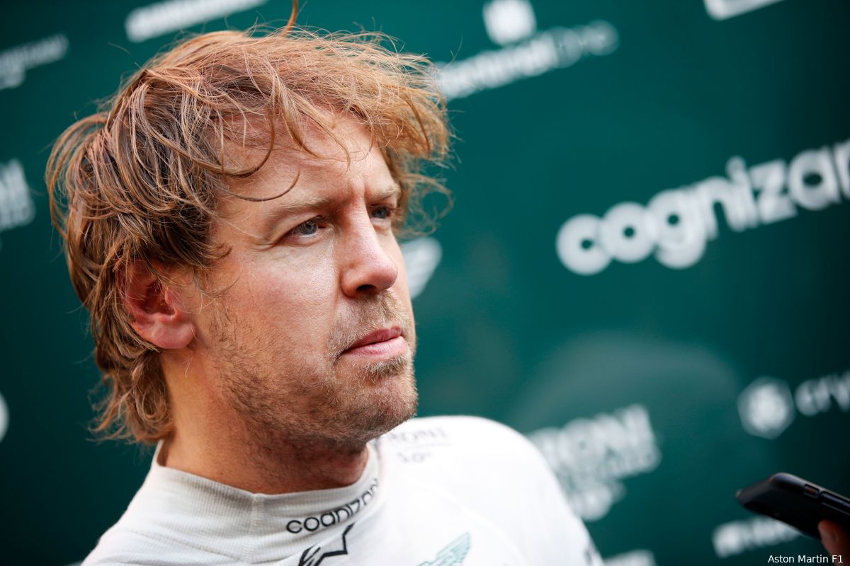 Vettel is het niet eens met tijdstraf: 'Kan niet in het niets verdwijnen'