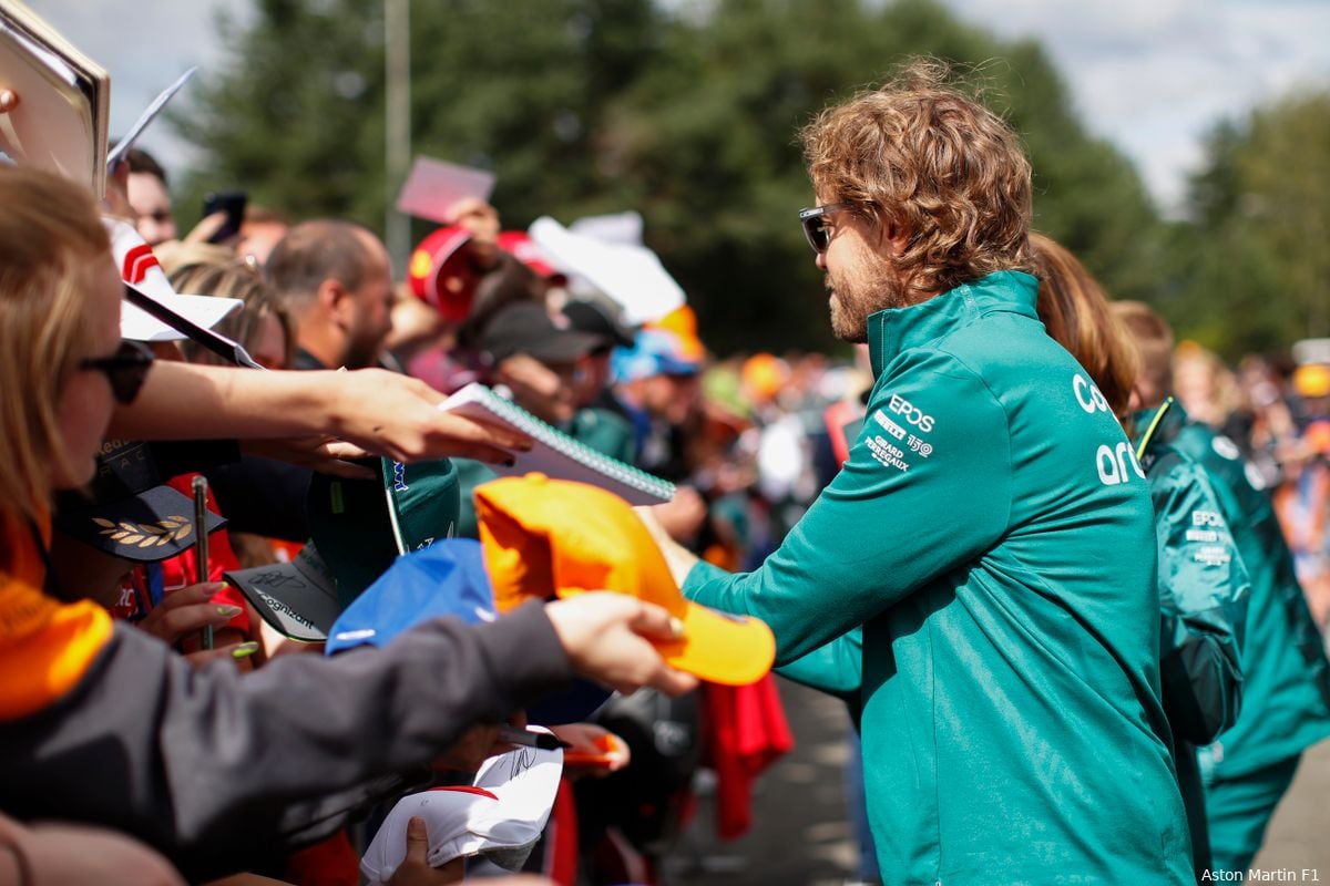 Vettel wijst niet specifiek naar F1-fans in Oostenrijk: 'Slecht gedrag was er altijd al'