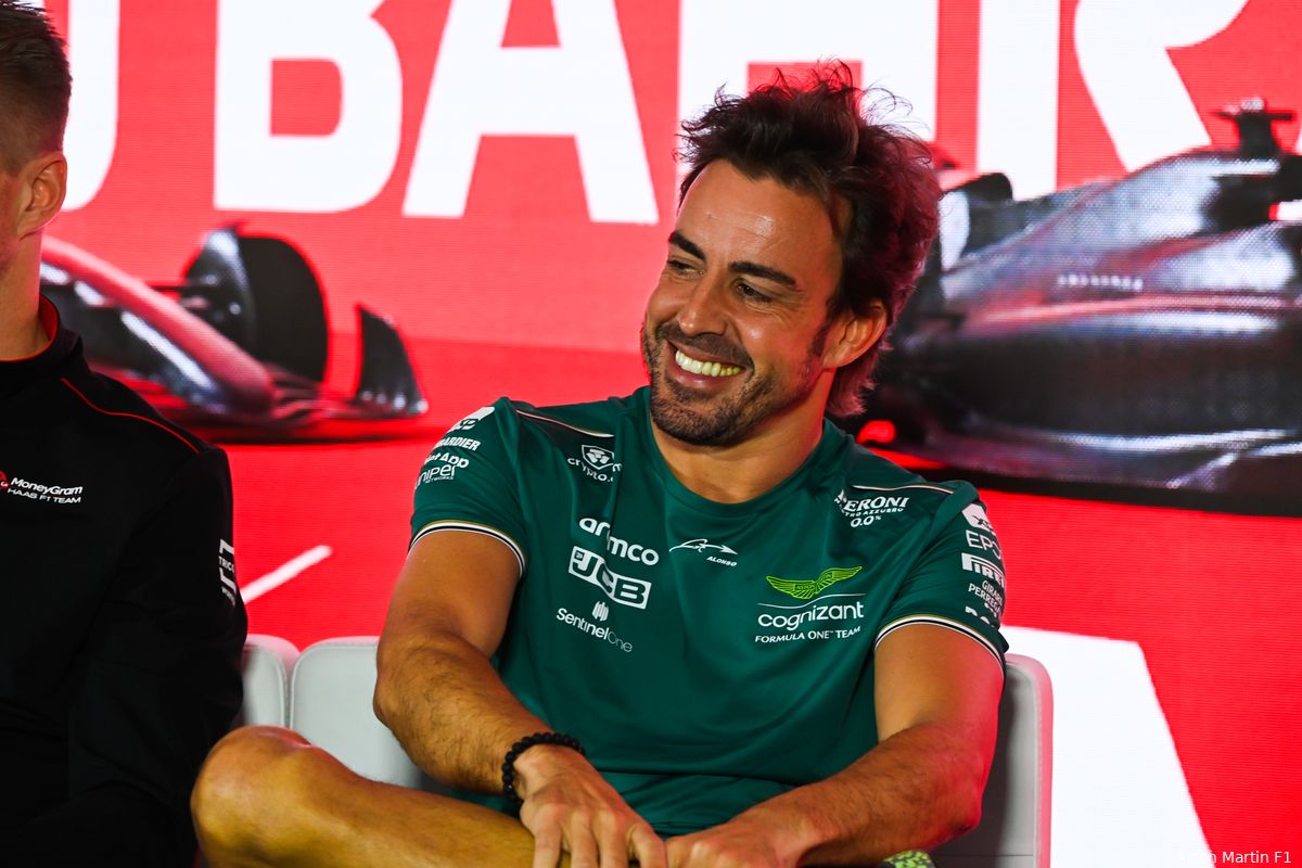 Alonso op zijn plek bij Aston Martin: 'Je hebt de visie en ambitie van Lawrence Stroll nodig'