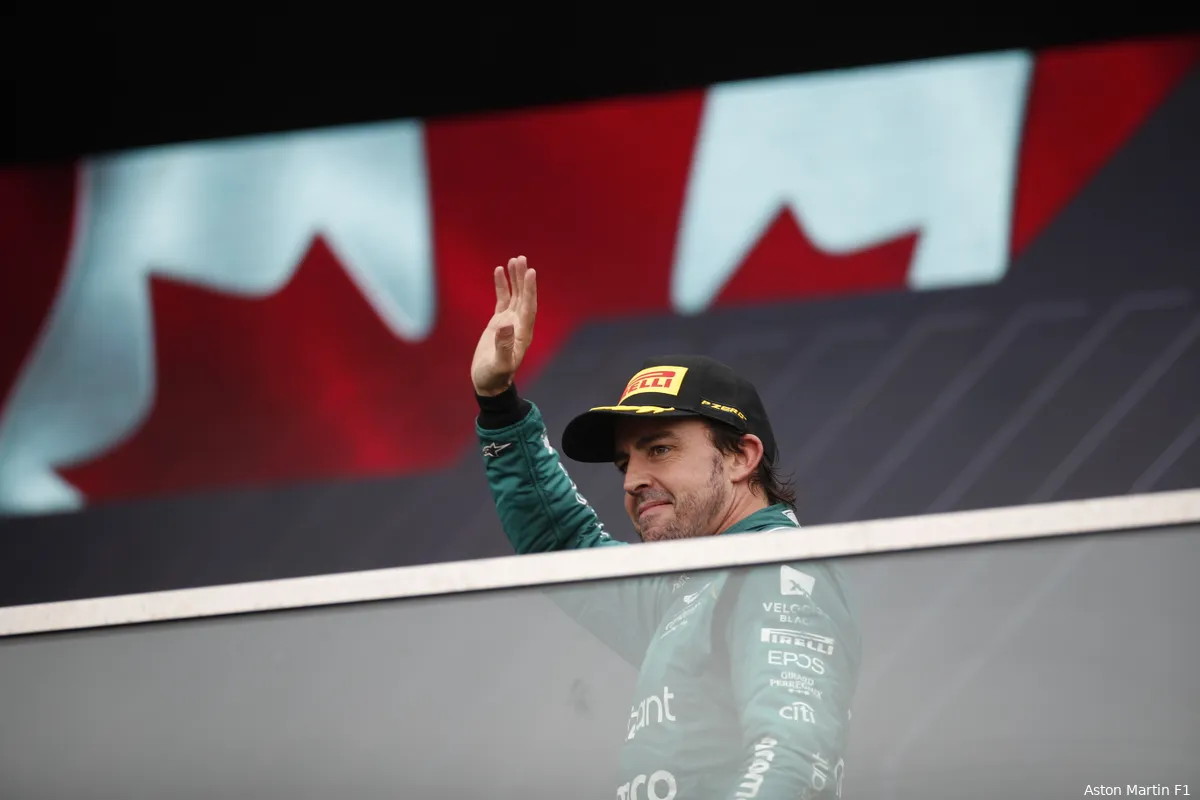 Alonso op zijn plek bij Aston Martin: 'Nog nooit zoveel vertrouwen gehad in een team'