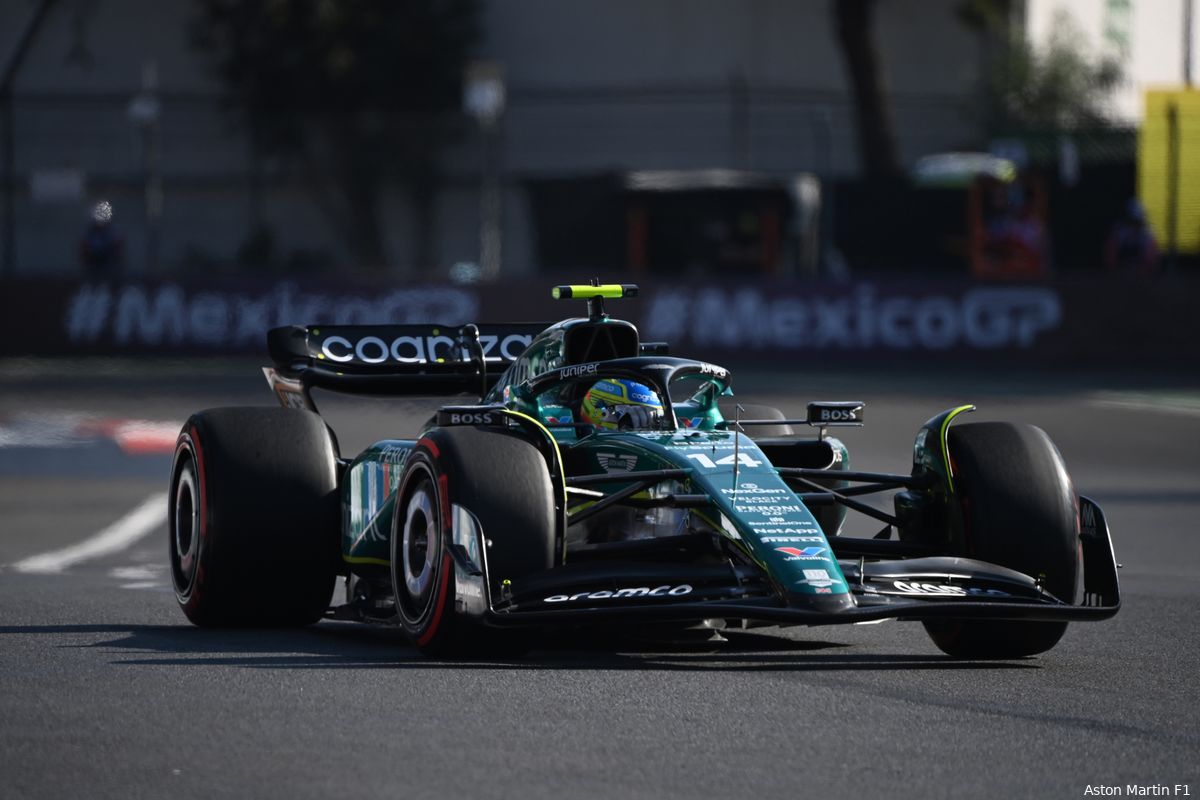 Alonso pessimistisch na slecht weekend in Mexico: 'Zullen nog enkele posities verliezen'