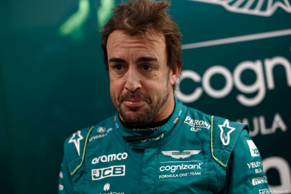 Alonso ontdekt serieus probleem bij Aston Martin: 'Dat kost een beetje tijd'