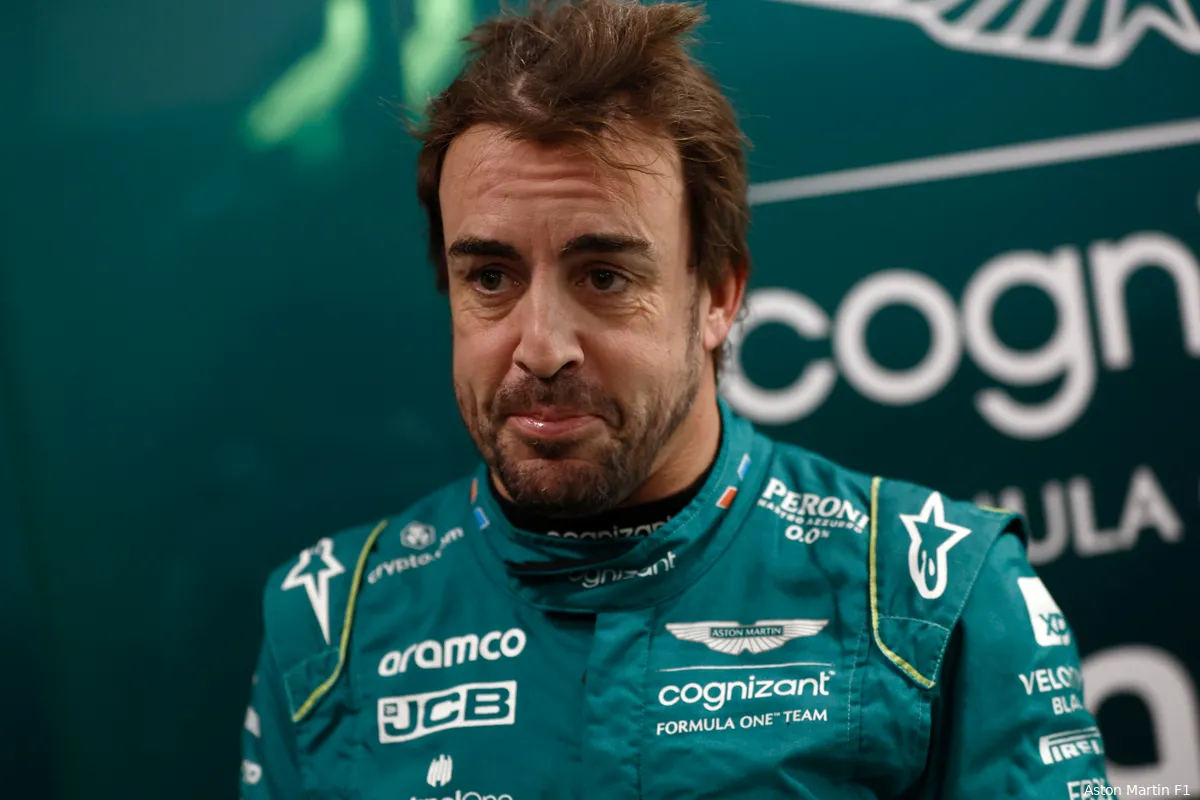 fernando alonso aston martin las vegas 12