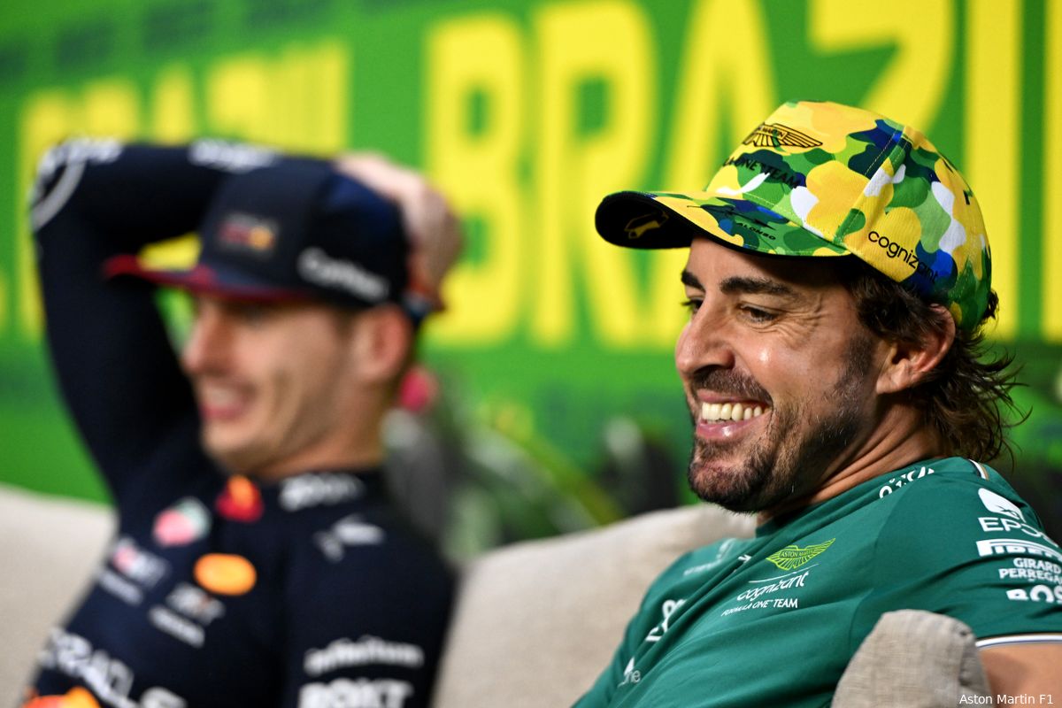 Windsor overtuigd dat Alonso niet verkast naar Red Bull: 'Dat willen ze niet voor Verstappen'