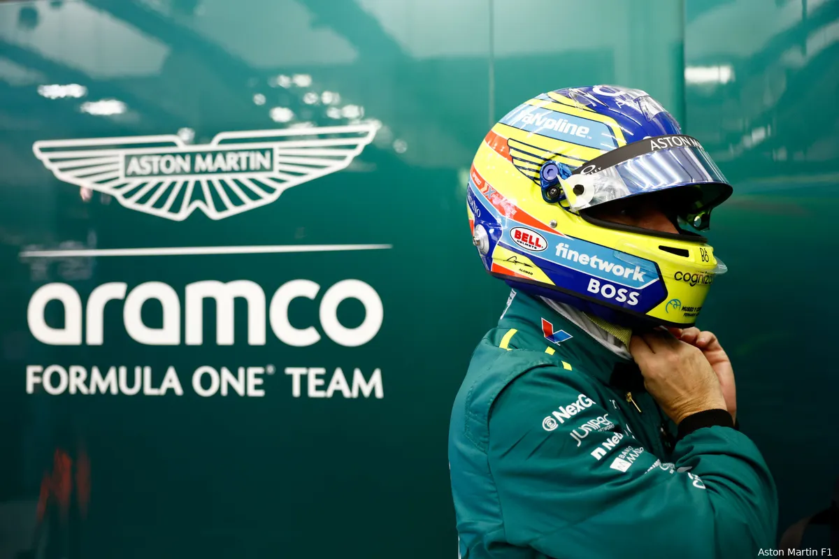 fernando alonso aston martin testdagen bahrein 2024