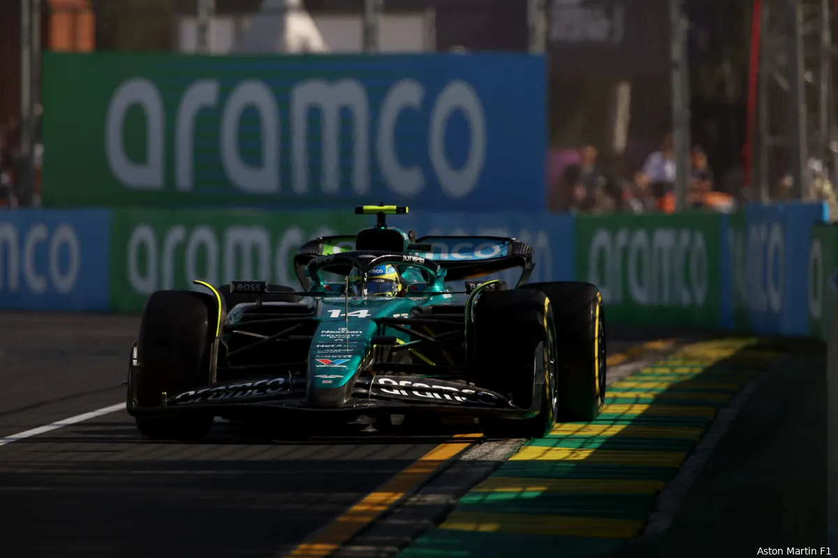 fernando alonso aston martin gpaustralie