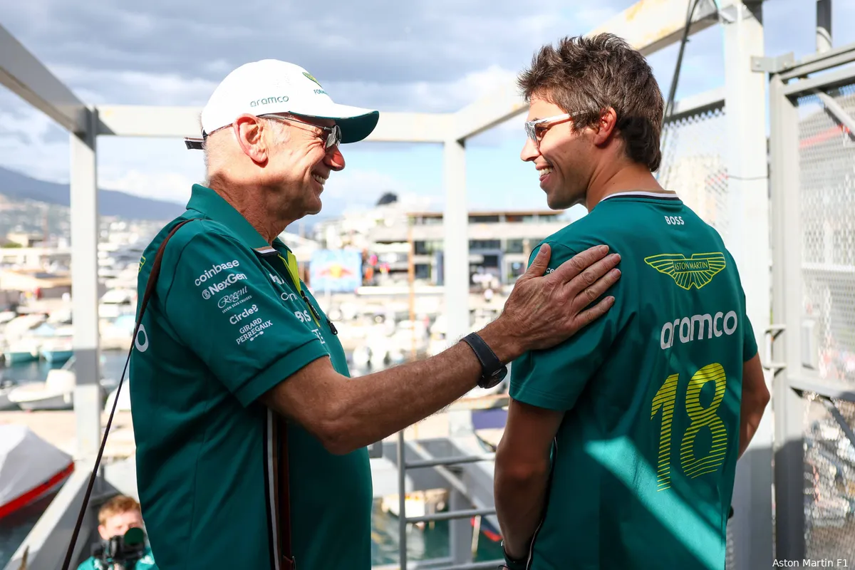 newey lancestroll aston martin monaco 2025 2
