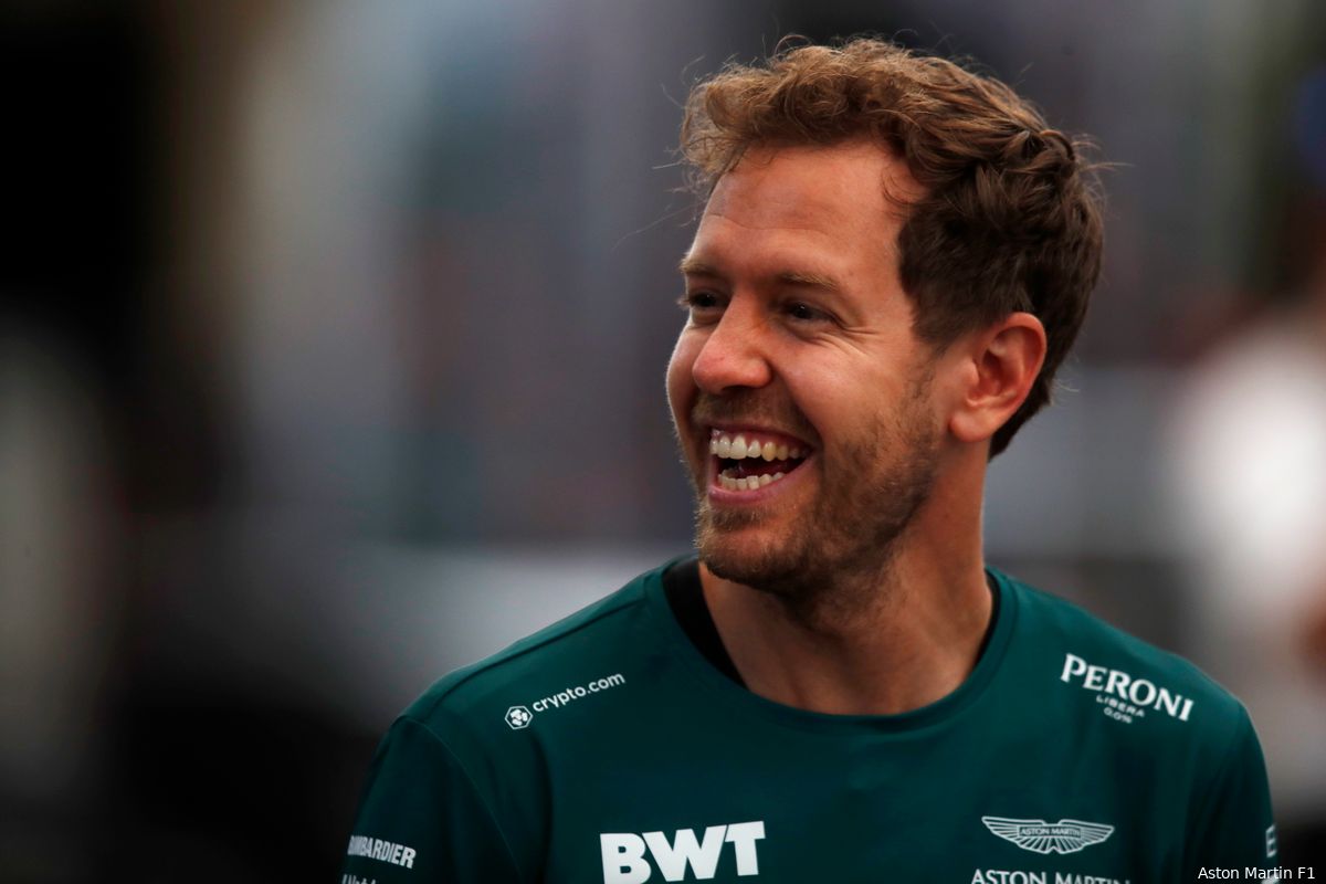 Vettel twijfelt over toekomst: 'Natuurlijk stel je jezelf de vraag of je het naar je zin hebt'