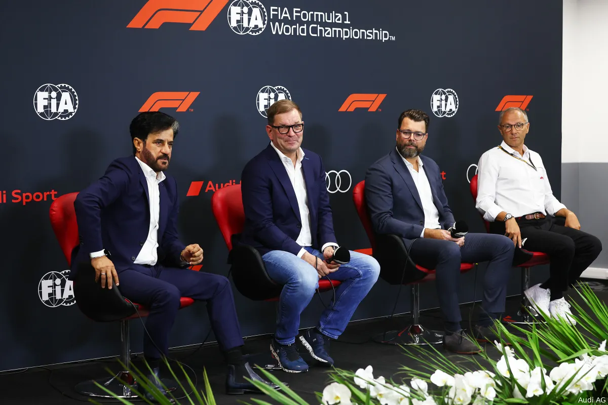 Audi verwacht in 2026 al competitief te zijn in F1 ondanks korte voorbereidingstijd
