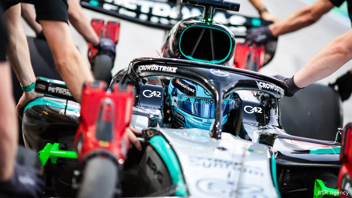 Race-simulatie van George Russell baart Britse media zorgen | GP33