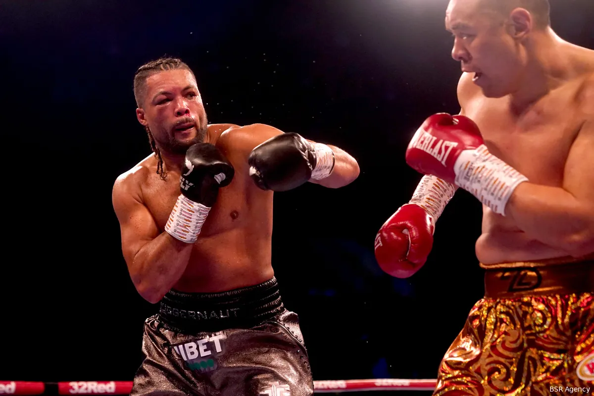 Joe Joyce zoekt wraak in rematch tegen Zhilei Zhang na schokkend verlies