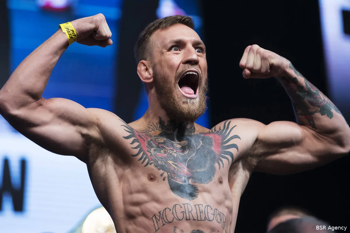 Lafbek Conor McGregor durft gevecht met topkickbokser niet aan: 'Het geld is er'