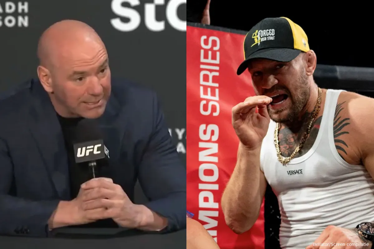 UFC-baas draait bij over McGregor kwestie: 'Compleet in de war'