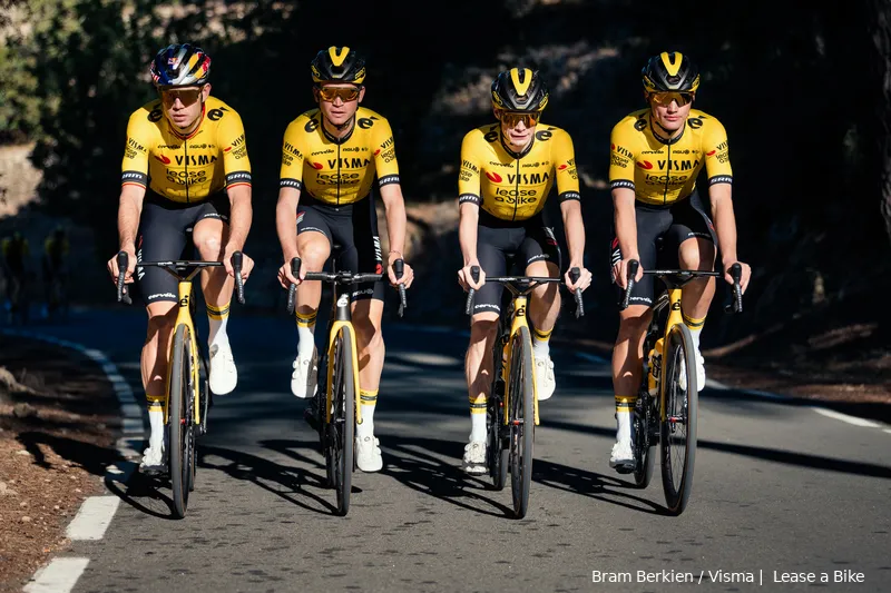 jonas vingegaard wout van aert sepp kuss olav kooij visma lease a bike