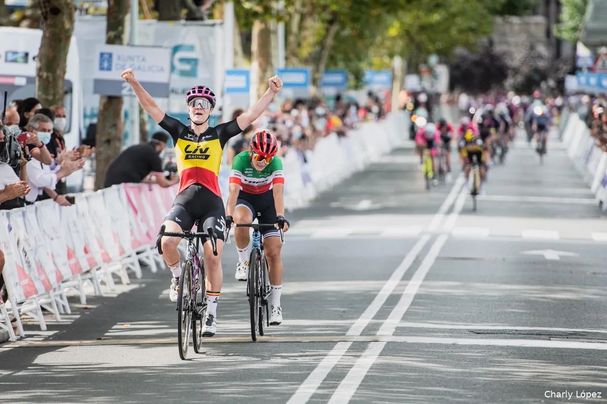 Van Vleuten en Kopecky aan het feest op slotdag in Vuelta Challenge