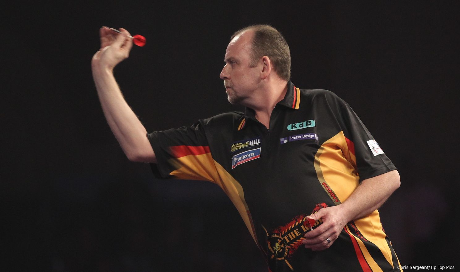 Who are the ten oldest players with a PDC Tour Card?
