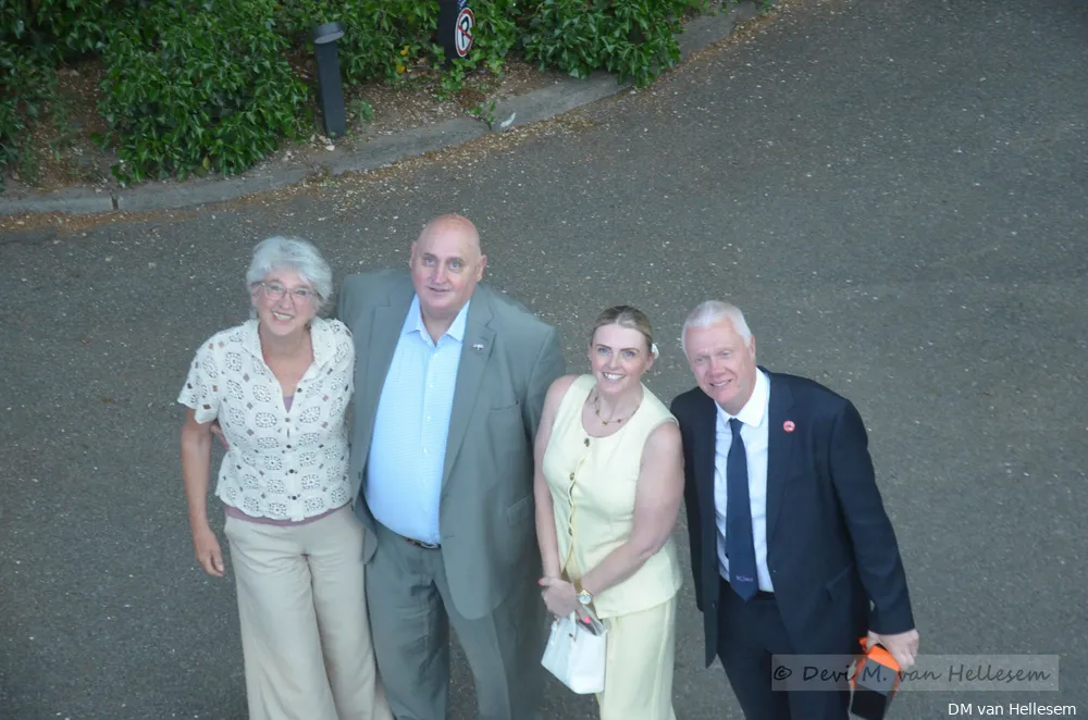 Delegatie van de Taxi Charity