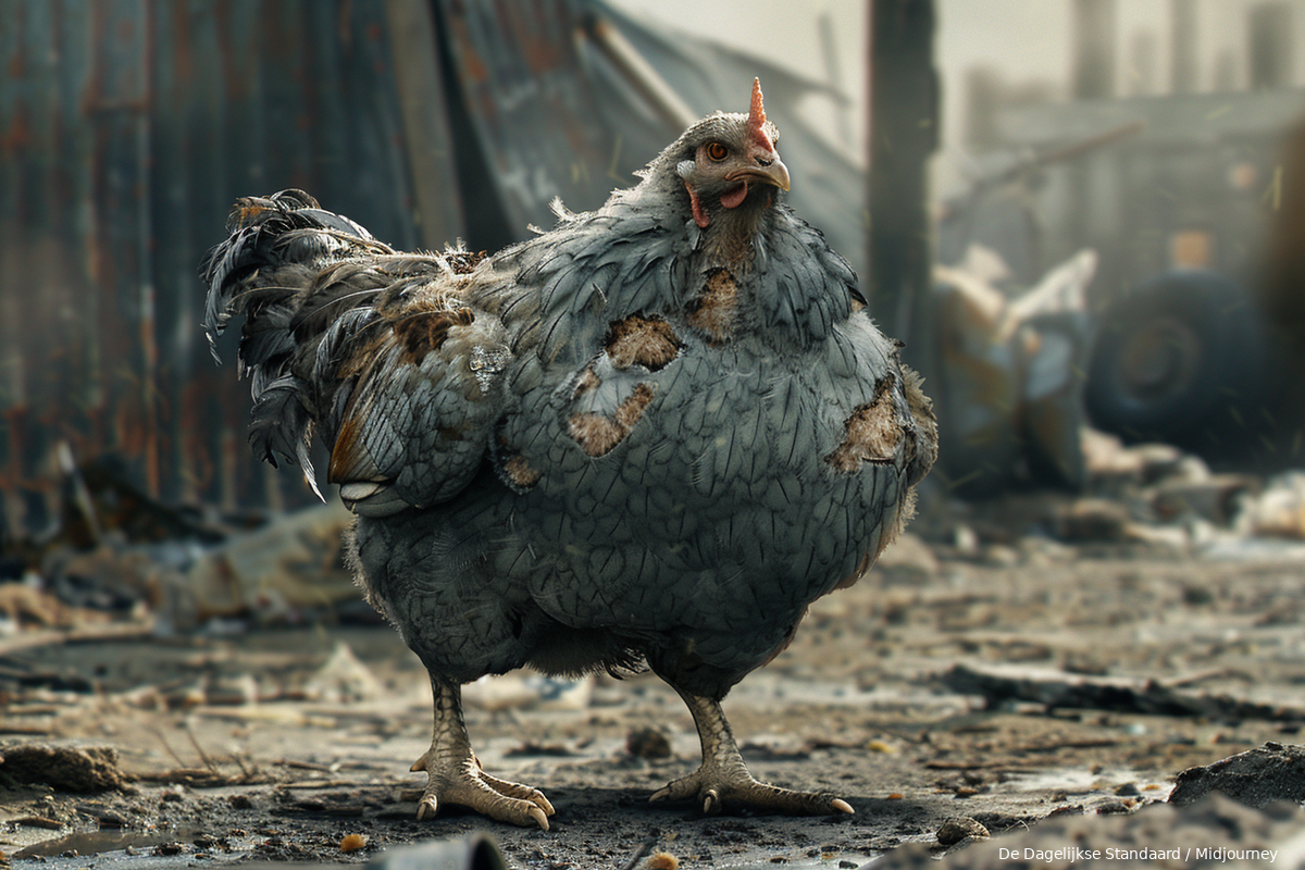 Shocking! Dutch poultry destroyed by rancid chickens from Ukraine
