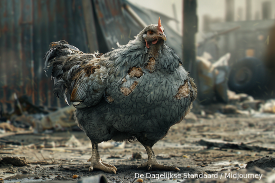 Shocking! Dutch poultry destroyed by rancid chickens from Ukraine