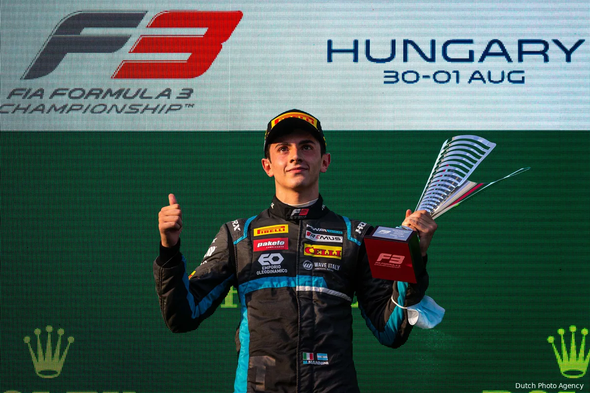Matteo Nannini - het Italiaanse toptalent dat uitkijkt naar de oranjegekte in Zandvoort