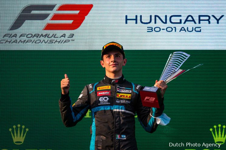 Matteo Nannini - het Italiaanse toptalent dat uitkijkt naar de oranjegekte in Zandvoort
