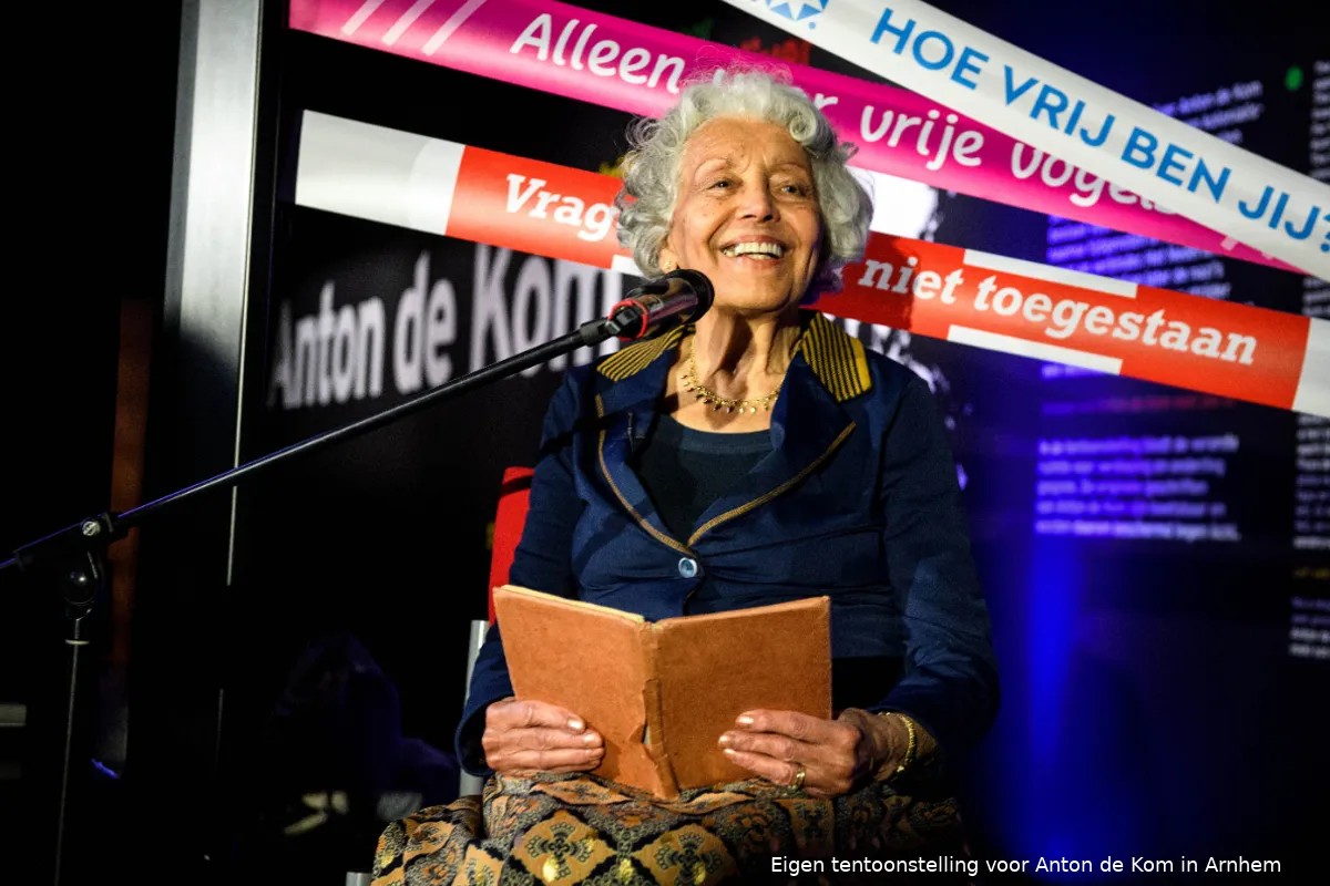 Eigen tentoonstelling voor Anton de Kom in Arnhem