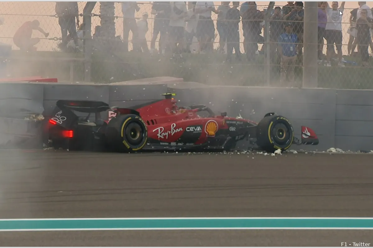 VT2 Abu Dhabi GP: twee rode vlaggen verder en amper kilometers gemaakt