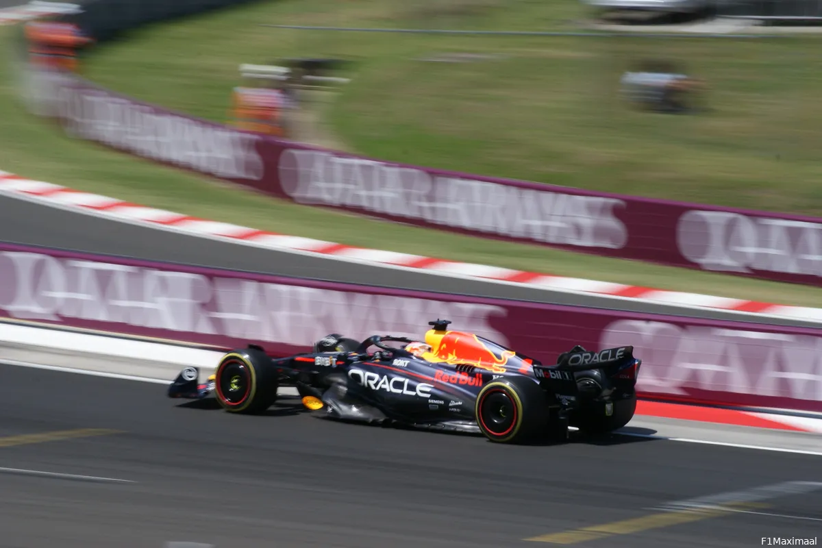 Tribuneverslag GP Hongarije | Liters water, zonnebrand, bier en een zege van Verstappen
