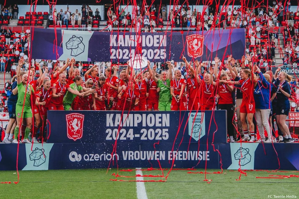 vrouwen kampioen schaal 2024 2025