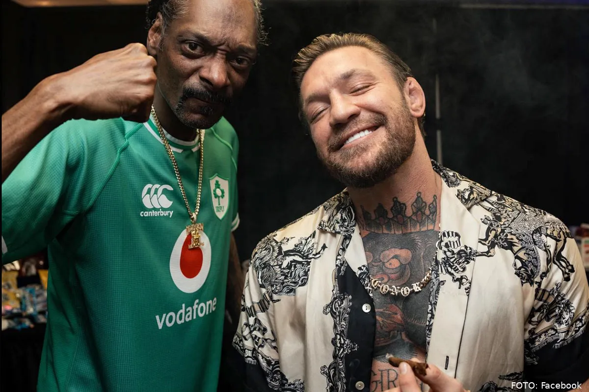 🎥 Conor McGregor crashed Snoop Dogg concert in Dublin! 'Toontje lager graag'