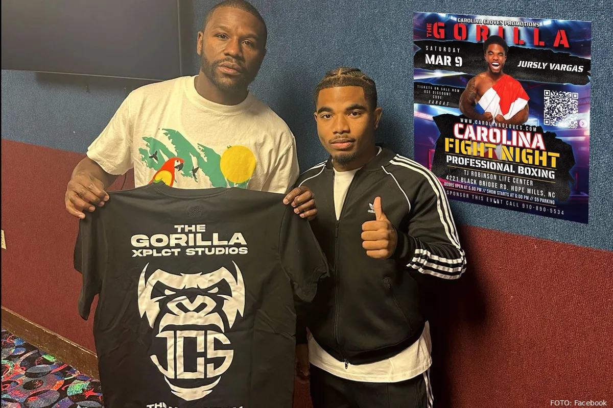 Jursly Vargas, Nederlands bokswonder en Floyd Mayweather pupil 9 maart de ring in