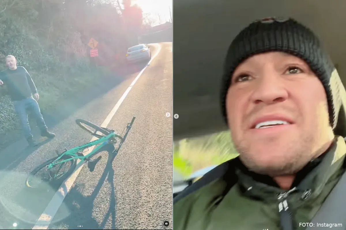 "Bijna dood!' UFC-ster McGregor aangereden door auto (video)