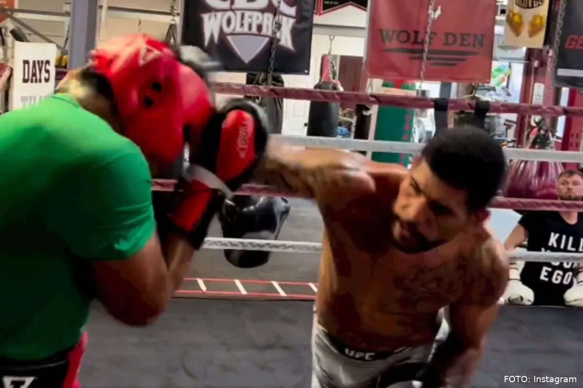 🎥 'Dit overleeft Adesanya niet!' UFC-ster Pereira toont geen genade