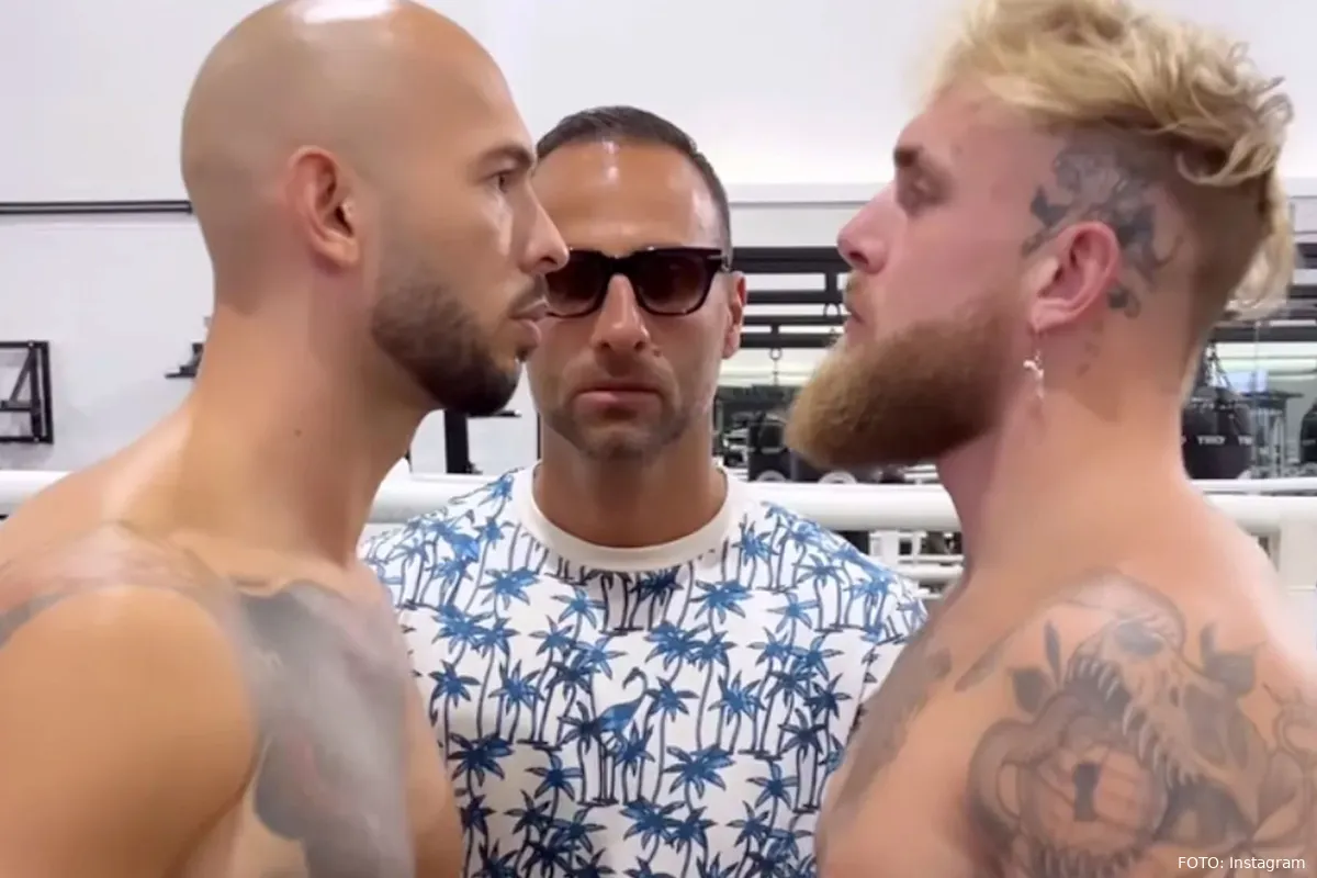 Jake Paul jaagt op Andrew Tate! 'Je wil toch knokken kom op dan'