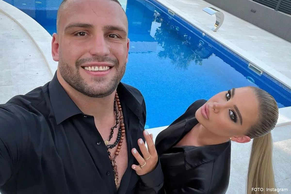 Kickbokser Antonio Plazibat's vriendin pronkt met haar super strakke bikini