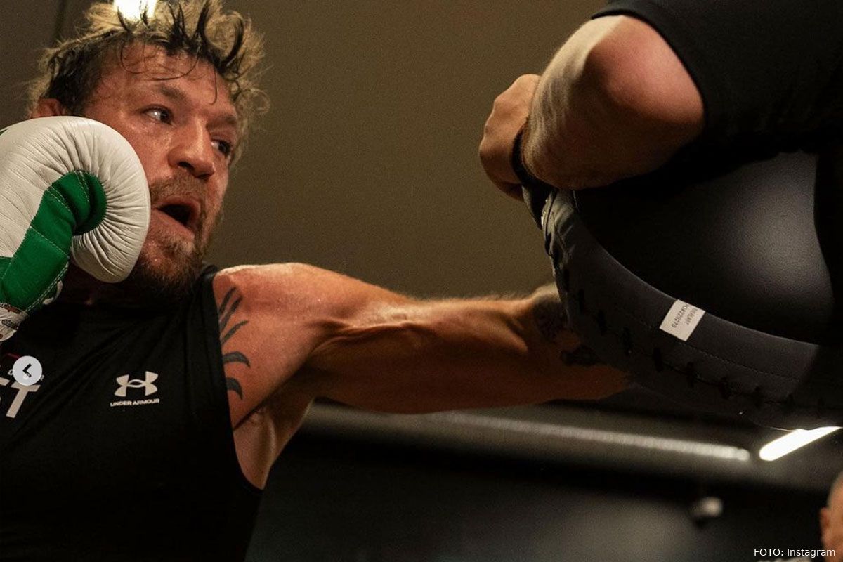 Conor McGregor hint op titelgevecht en overstap van gewichtklasse: 'Ik zie het wel zitten'
