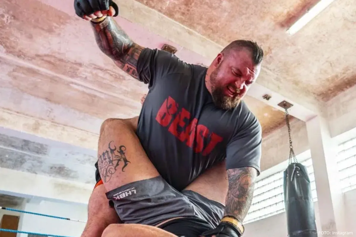 's Werelds Sterkste Man Eddie Hall eerste MMA-gevecht aangekondigd: 'Het is officieel'