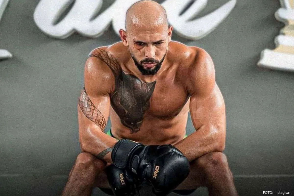 Ex-kickbokser Andrew Tate krijgt zware klap: 'Dit komt niet meer goed'