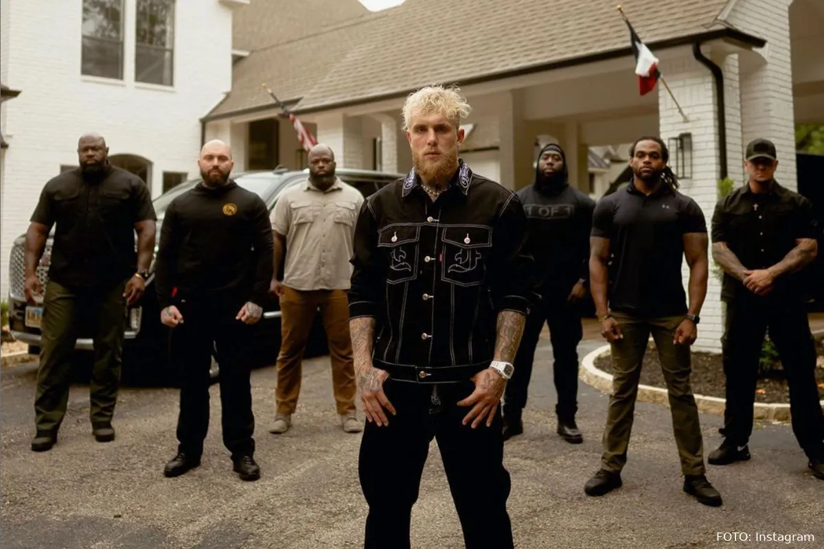 Jake Paul onder 24-uur bewaking na doodsbedreiging: 'Hakt er flink in'