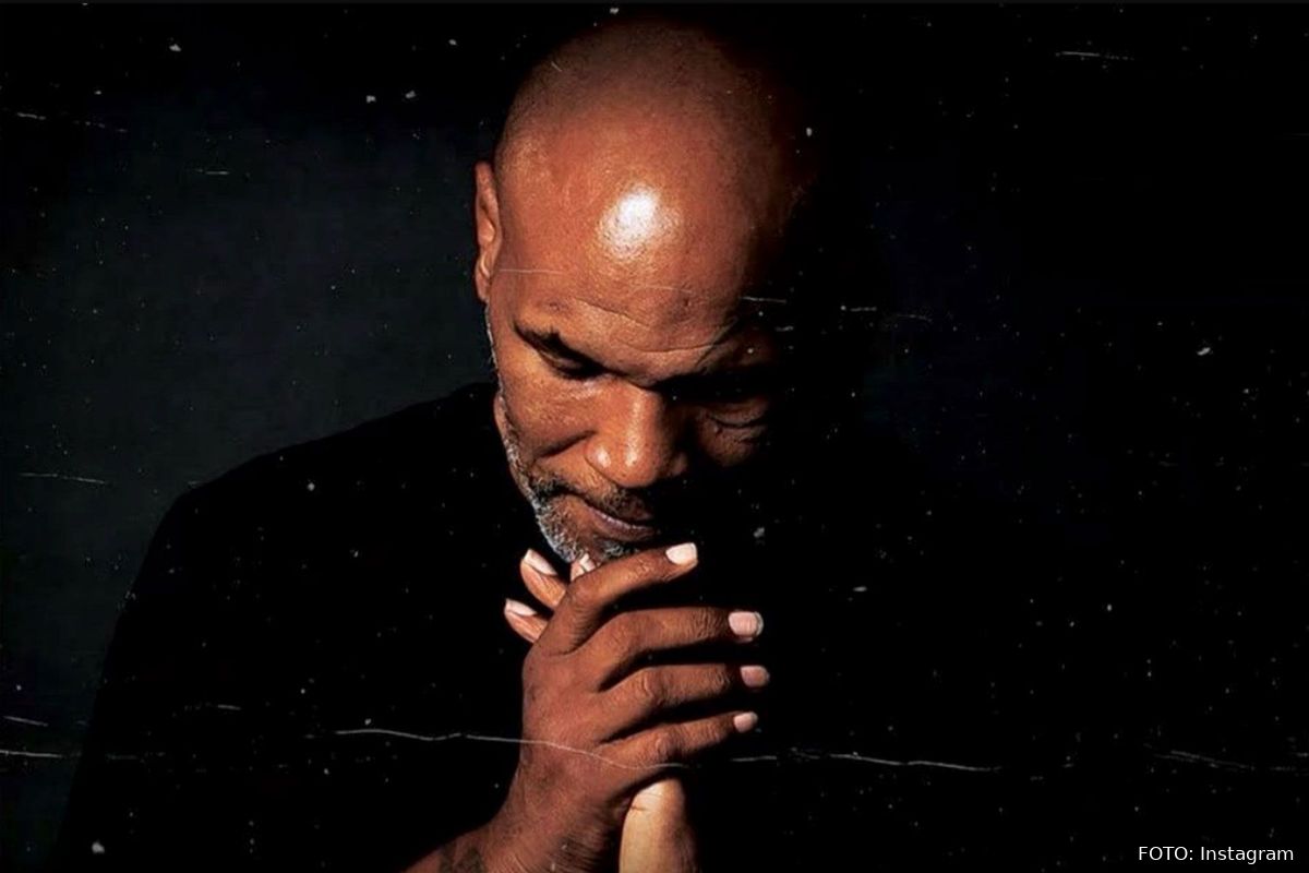 Mike Tyson is 'opgebrand' en kan de ring niet meer in