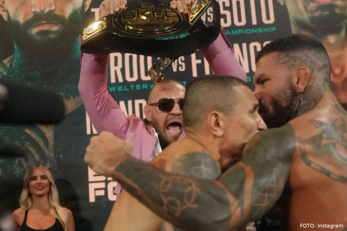 Net op tijd! McGregor grijpt op eigen wijze in bij vechtpartij