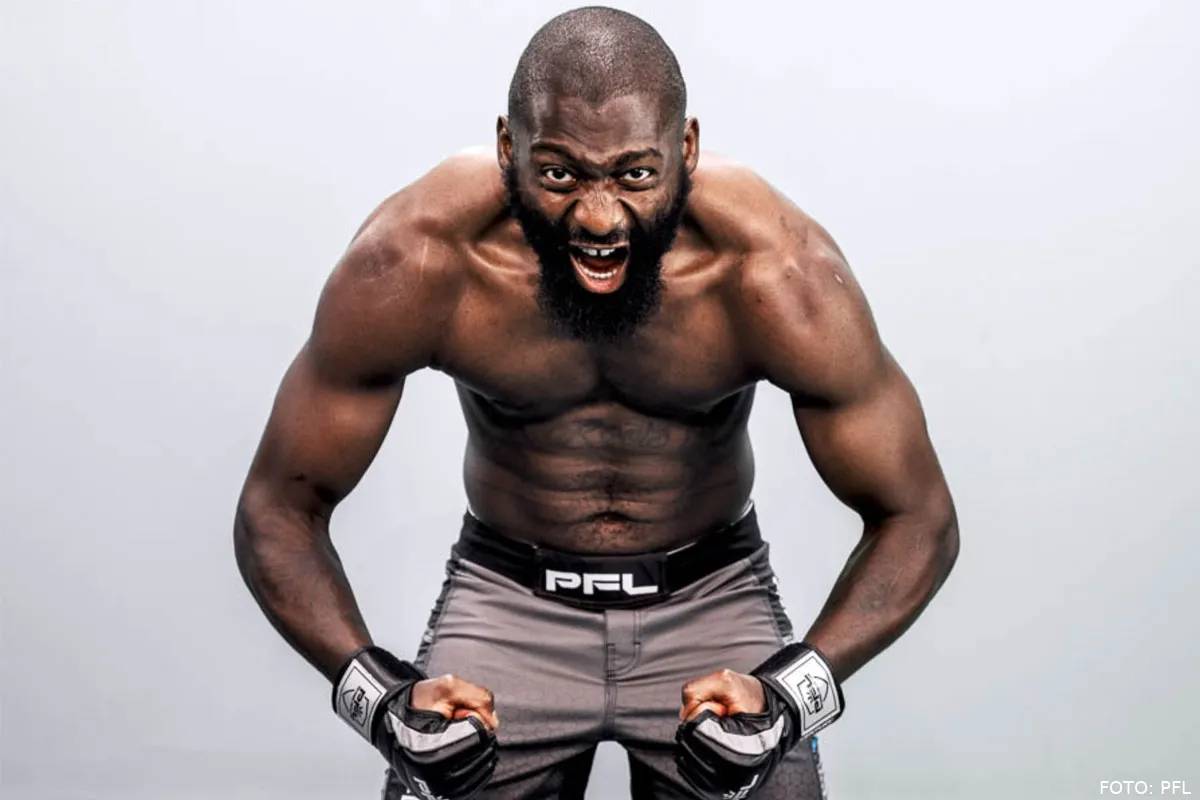 Ex-Glory kampioen Doumbé staat zaterdag voor zware taak tijdens PFL Europe 3