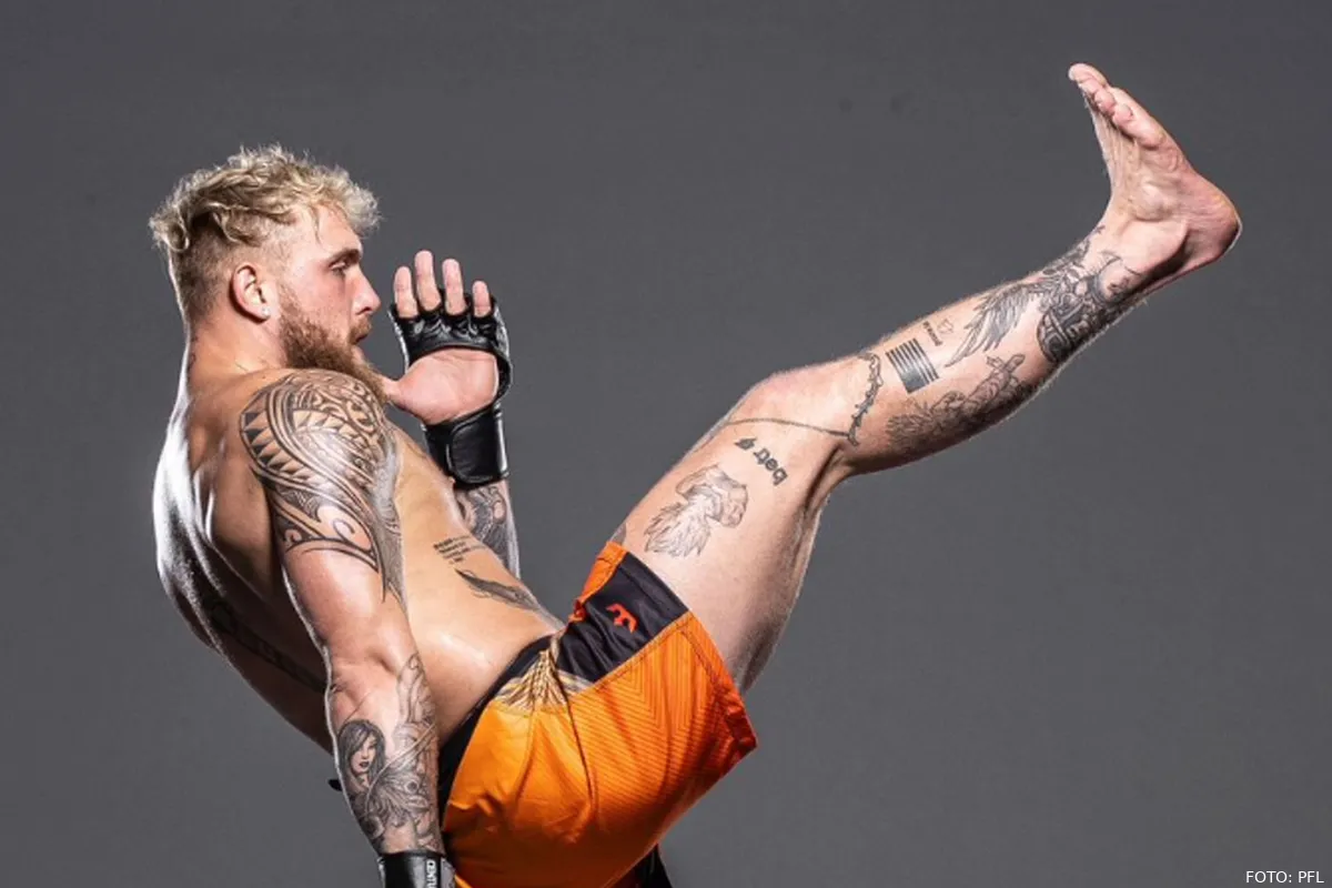 Jake Paul zet hoog in op Nate Diaz MMA-Rematch: 'Kom vechten dan'