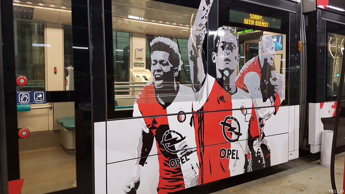 RET komt met 'kampioenstram' voor Feyenoord